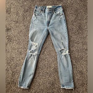 Abercrombie & Fitch High Rise Skinny Jeans
